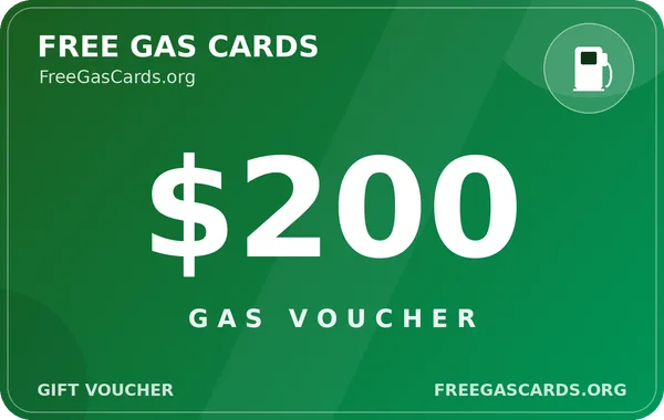 $200 free gas card from FreeGasCards.org