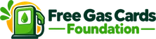 Free Gas Cards Foundation logo: free gas cards for families in need